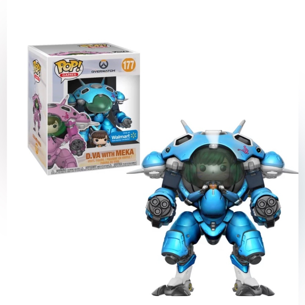 Overwatch Funko POP D.VA with MEKA
